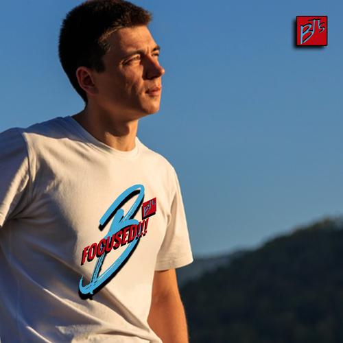 B'T's Unisex Classic "B" "FOCUSED" B-Shirt