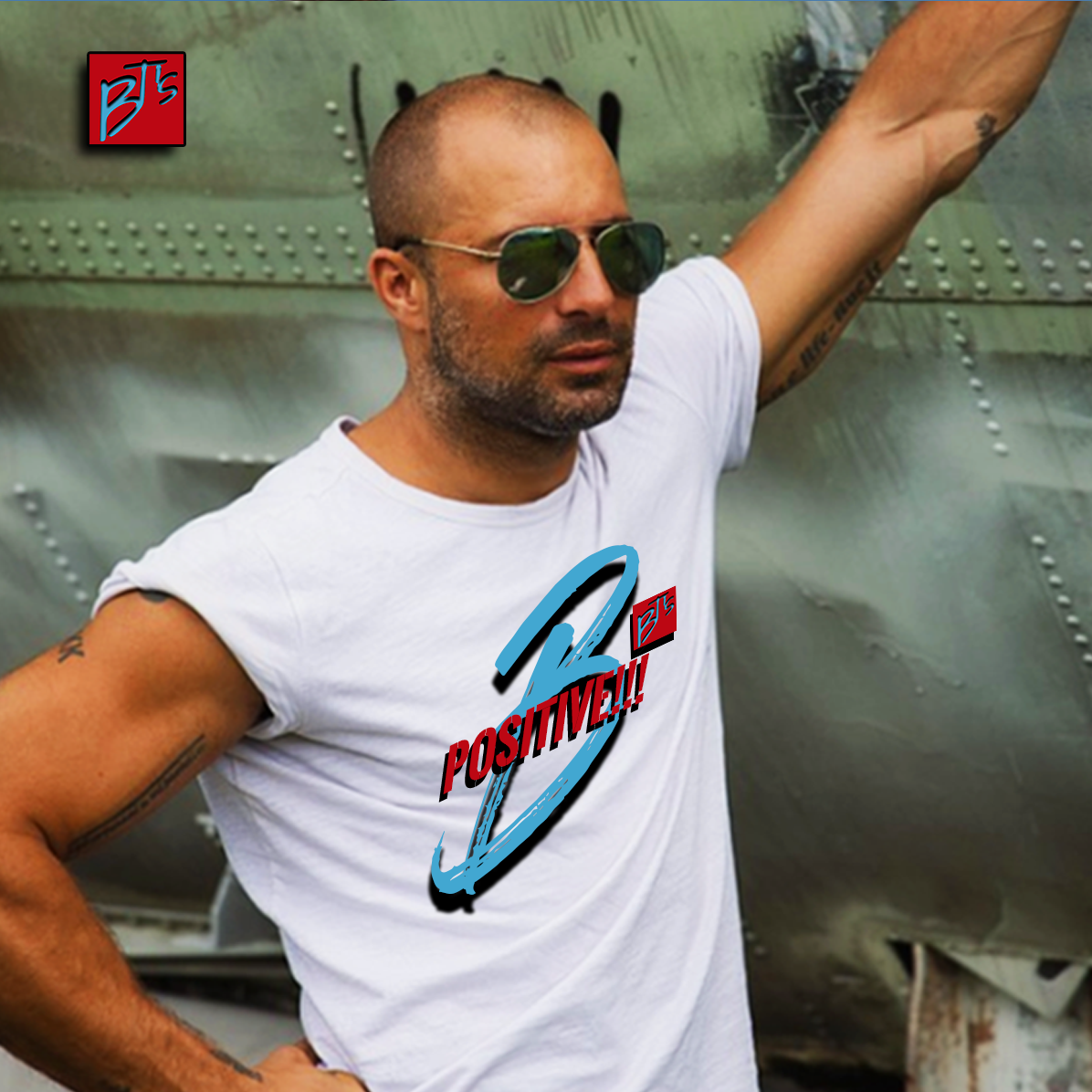 B'T's UnisexClassic "B" "POSITIVE" B-Shirt