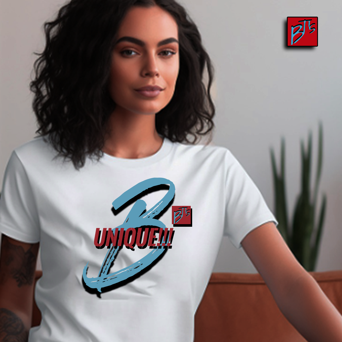 B'T's Unisex Classic "B" "UNIQUE" B-Shirt