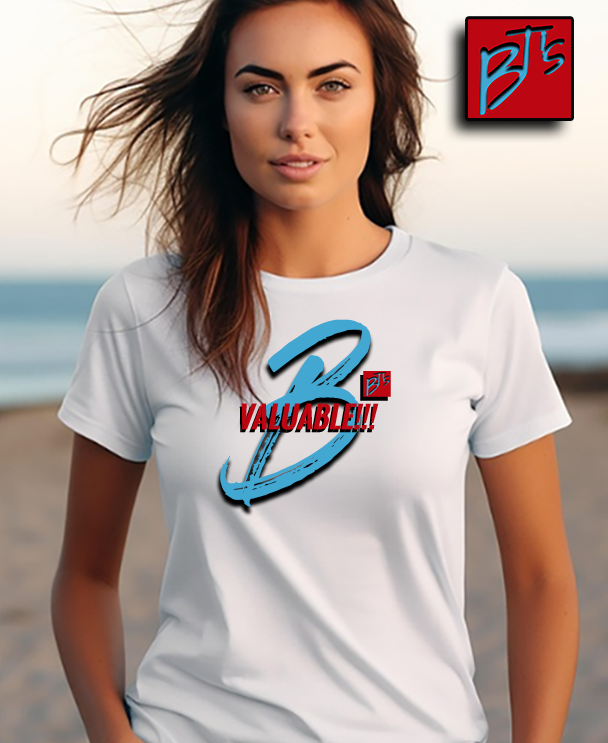 B'T's Unisex Classic "B" "VALUABLE" B-Shirt