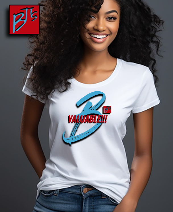 B'T's Unisex Classic "B" "VALUABLE" B-Shirt